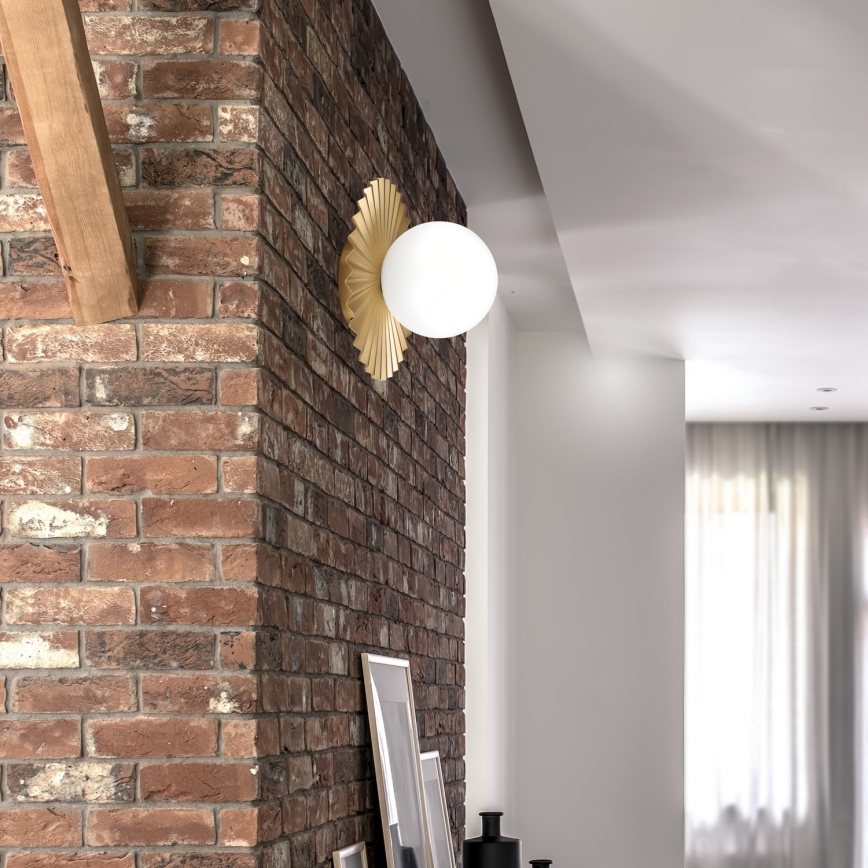 Wandlamp CHITA 1xG9/5W/230V goudkleurig