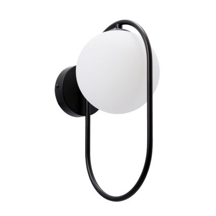 Wandlamp CORDEL 1xG9/28W/230V zwart