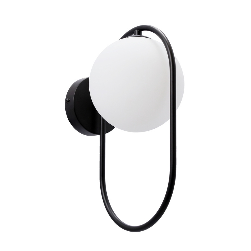 Wandlamp CORDEL 1xG9/28W/230V zwart