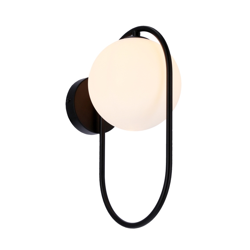 Wandlamp CORDEL 1xG9/28W/230V zwart