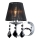 Wandlamp CORNELIA 1xE14/40W/230V