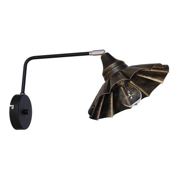 Wandlamp DAGMA 1xE27/60W/230V patina