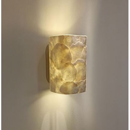 Wandlamp DANIELA 2xG9/12W/230V goudkleurig