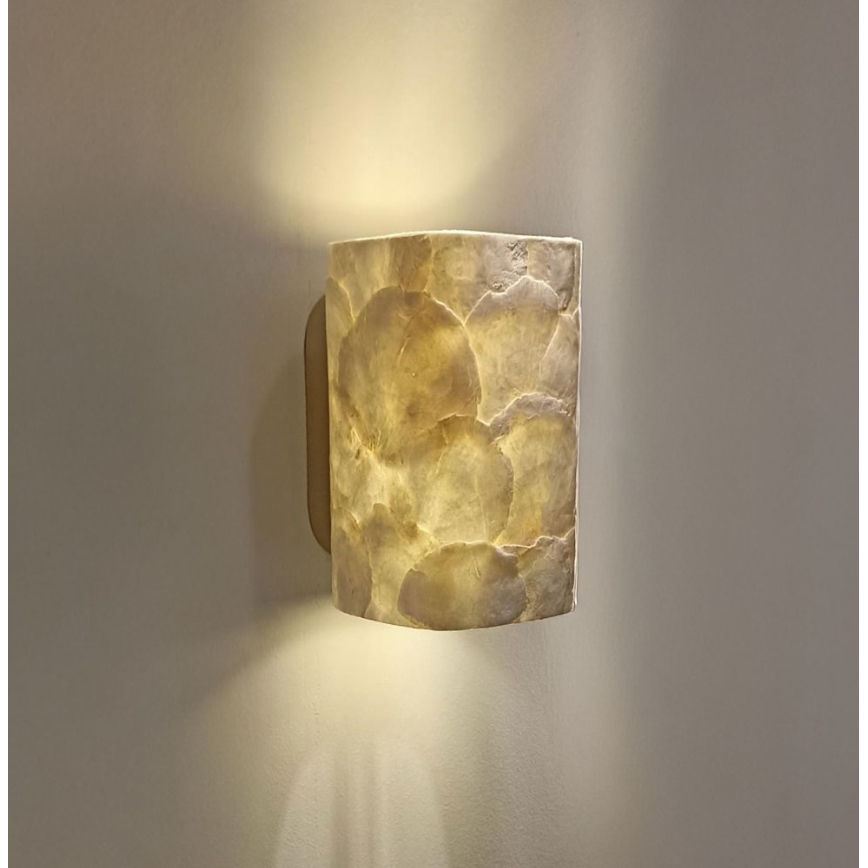 Wandlamp DANIELA 2xG9/12W/230V goudkleurig