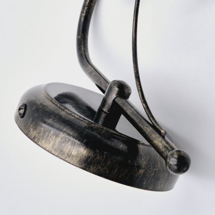 Wandlamp DONATO 1xE14x40W/230V patina