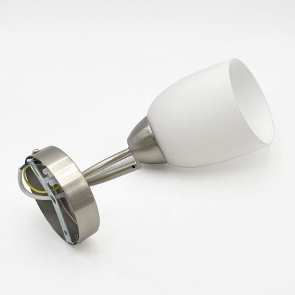 Wandlamp DONNA 1xE27/60W/230V nikkel