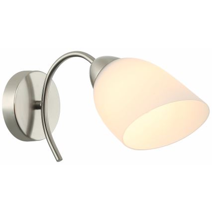 Wandlamp DONNA 1xE27/60W/230V nikkel