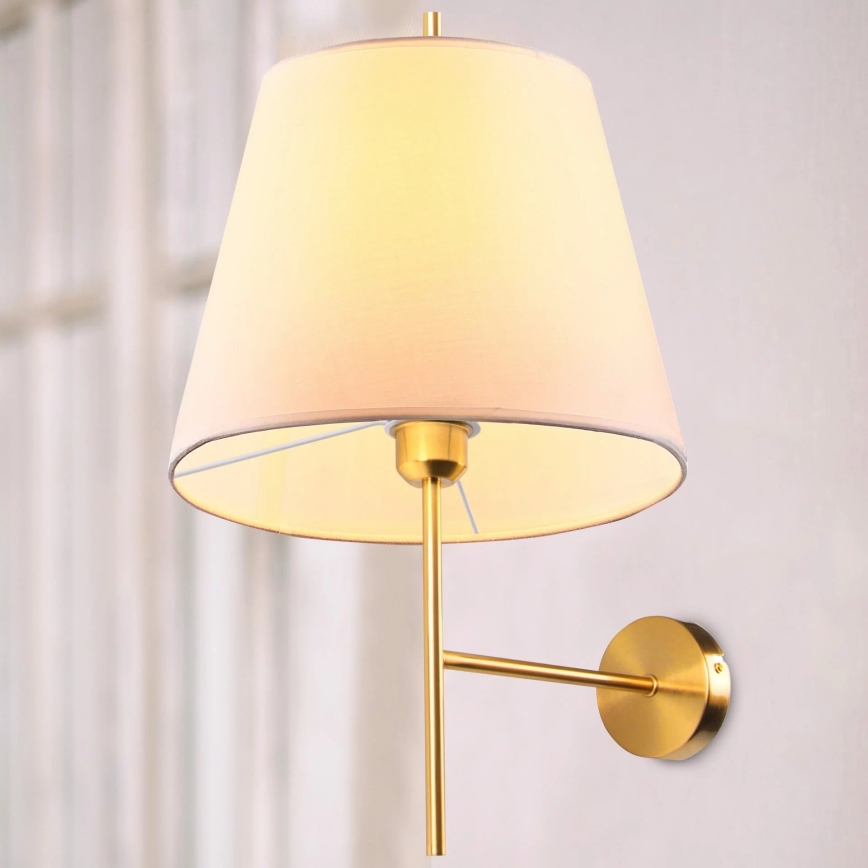 Wandlamp ELENA 1xE27/20W/230V wit