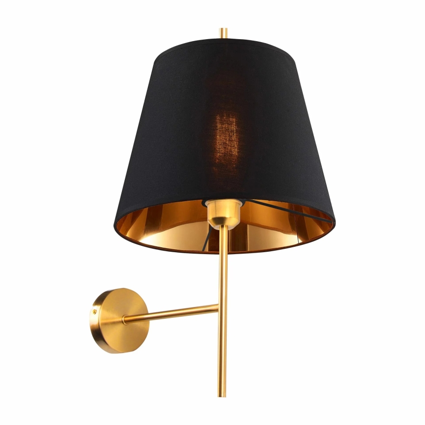 Wandlamp ELENA 1xE27/20W/230V zwart