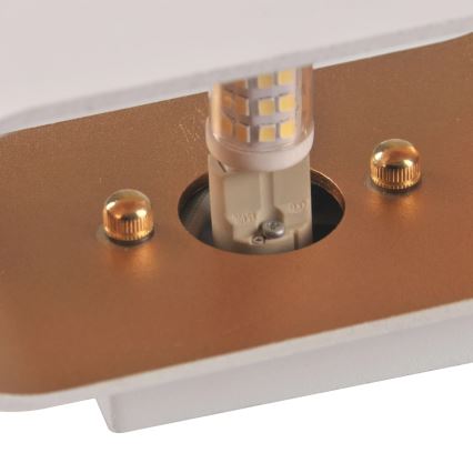 Wandlamp ELISSA 1xG9/10W/230V wit