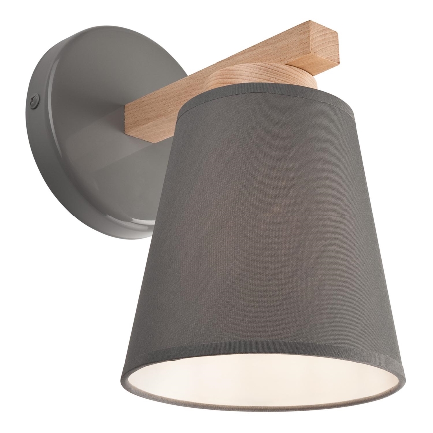 Wandlamp ELLIE 1xE27/60W/230V beukenhout