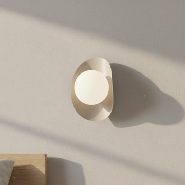 Wandlamp FIERO 1xG9/8W/230V beige