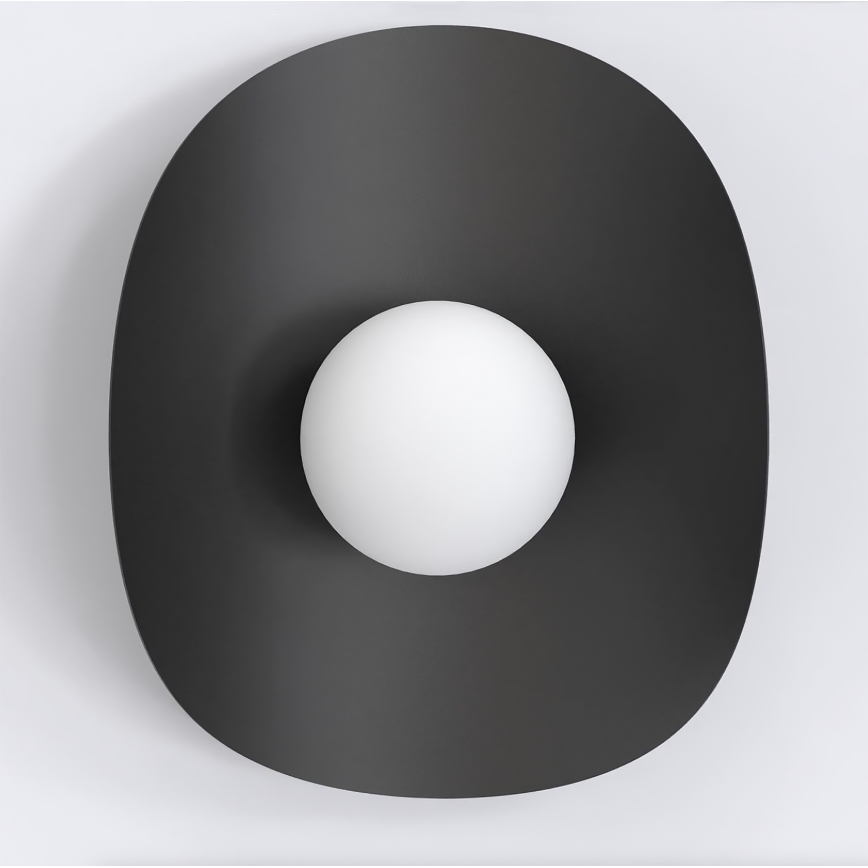 Wandlamp FIERO 1xG9/8W/230V zwart