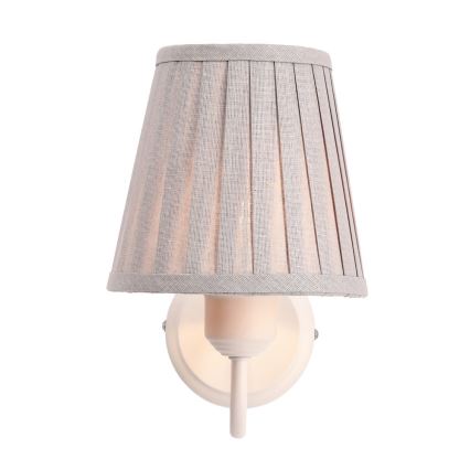 Wandlamp FIREZ 1xE27/40W/230V wit/grijs