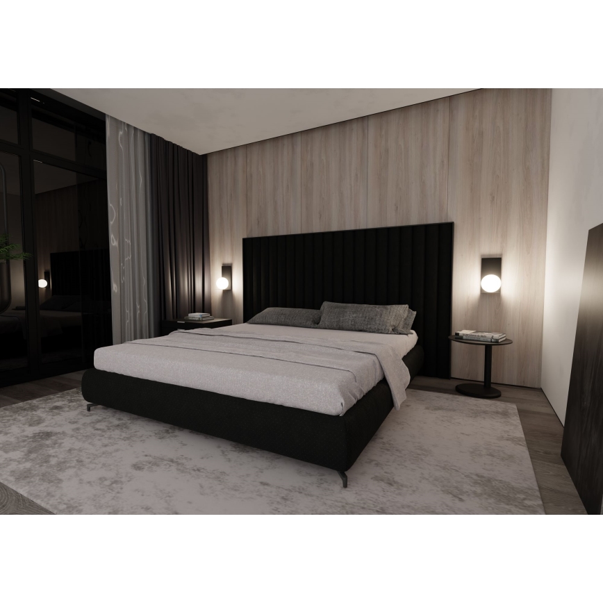 Wandlamp FORM 1xE14/10W/230V zwart
