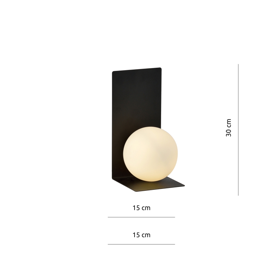 Wandlamp FORM 1xE14/10W/230V zwart