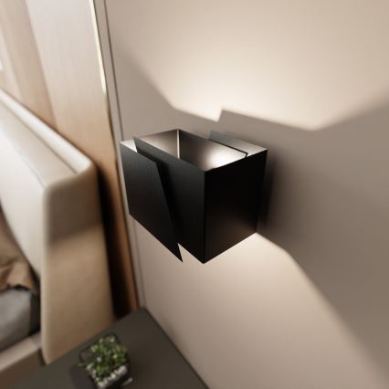 Wandlamp FROST 1xG9/8W/230V zwart