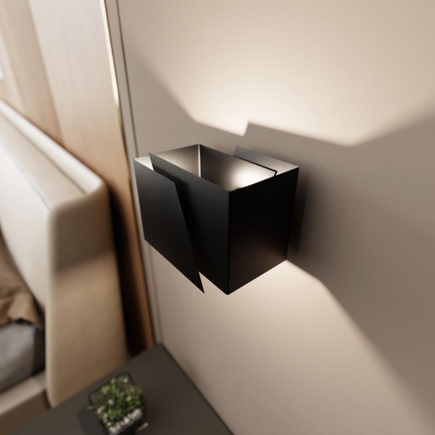 Wandlamp FROST 1xG9/8W/230V zwart