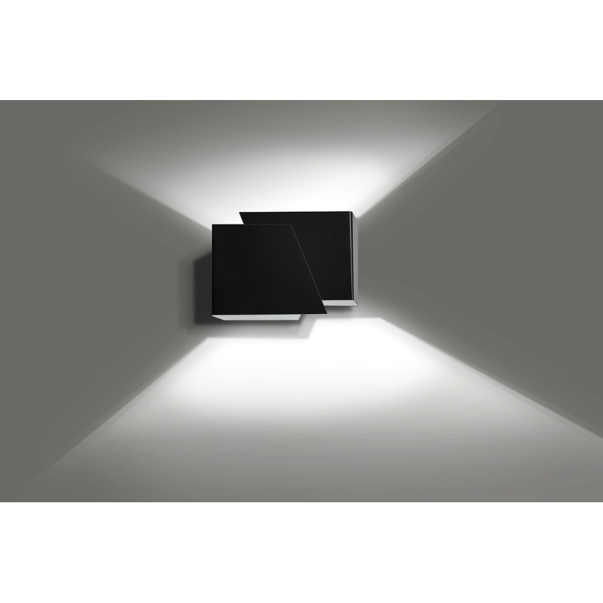 Wandlamp FROST 1xG9/8W/230V zwart