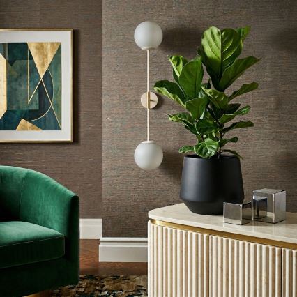 Wandlamp GLAME 2xE27/15W/230V