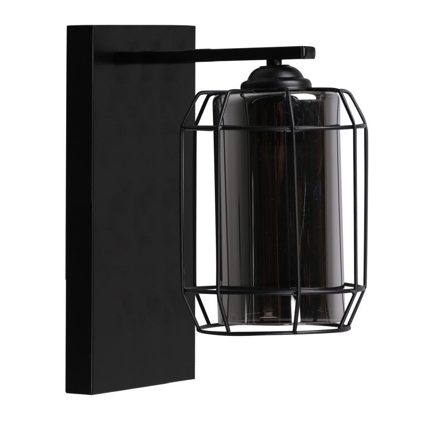 Wandlamp JONERA 1xE27/40W/230V zwart