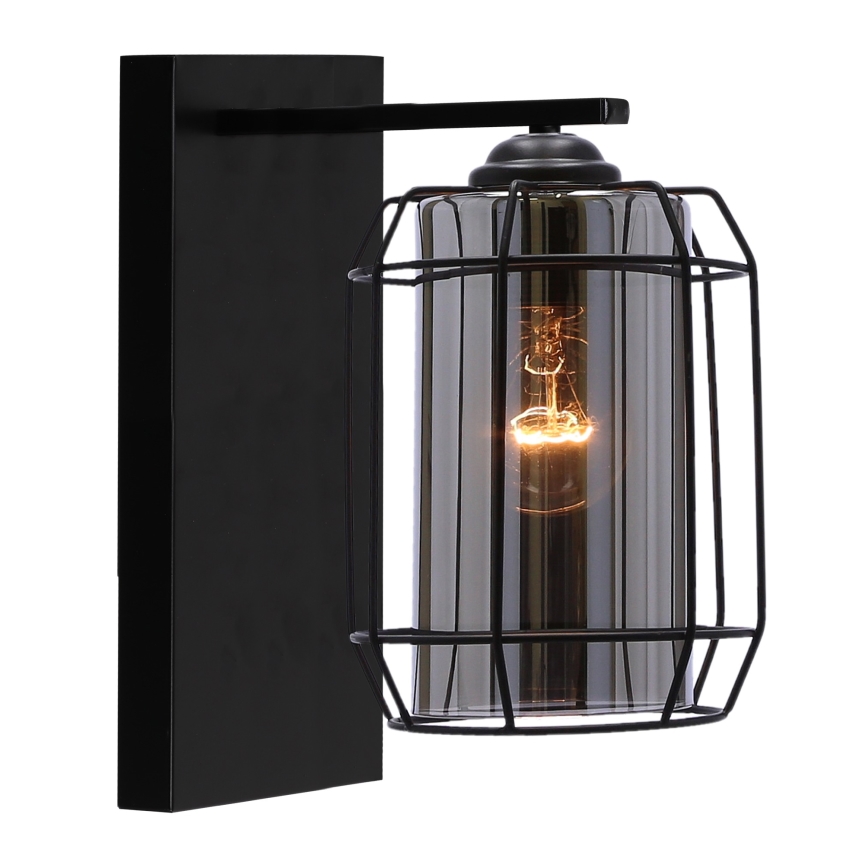 Wandlamp JONERA 1xE27/40W/230V zwart