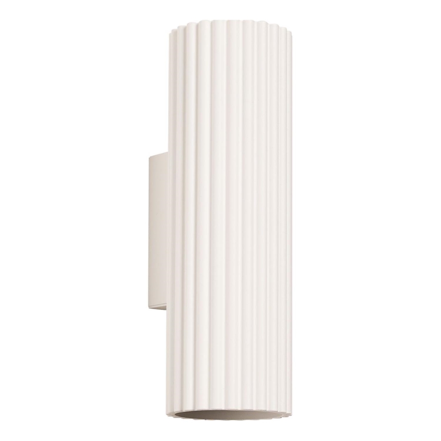 Wandlamp KARBON 2xGU10/10W/230V crème
