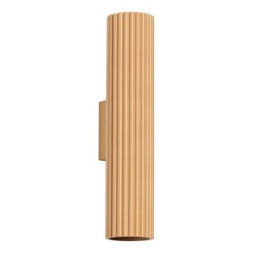 Wandlamp KARBON 2xGU10/10W/230V goud