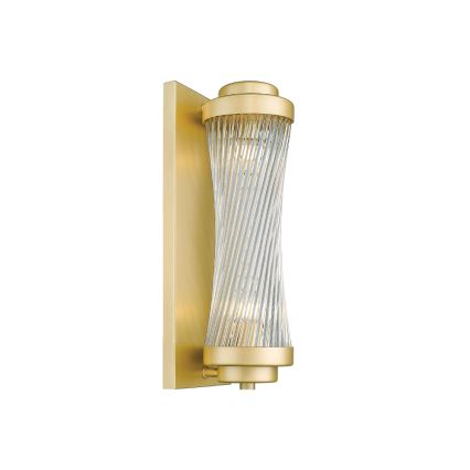 Wandlamp KAROLINA 2xE14/40W/230V goud