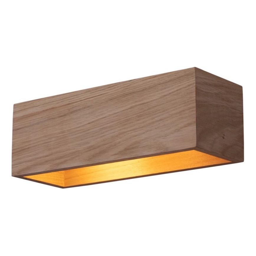 Wandlamp KENZO 2xG9/6W/230V grenen
