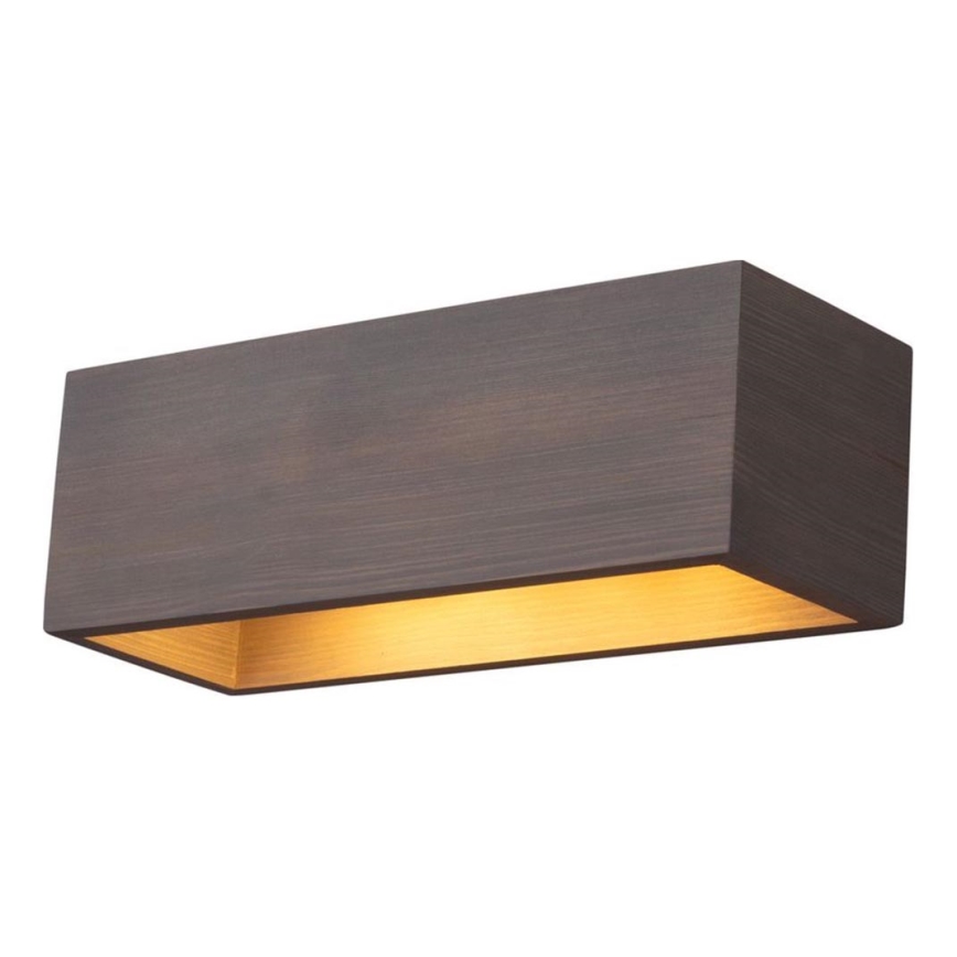 Wandlamp KENZO 2xG9/6W/230V grenen