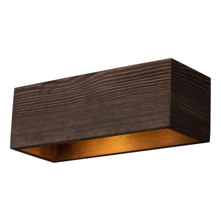 Wandlamp KENZO 2xG9/6W/230V grenen