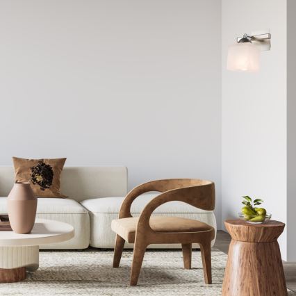 Wandlamp KLARA 1xE14/40W/230V mat chroom