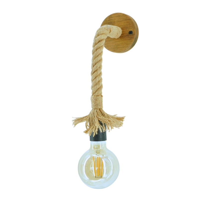 Wandlamp KOS 1xE27/60W/230V beuken
