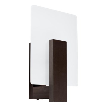 Wandlamp LAPPO 1xE14/10W/230V wenge