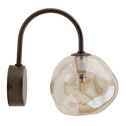 Wandlamp LAVA 1xG9/8W/230V brons/rookbeige