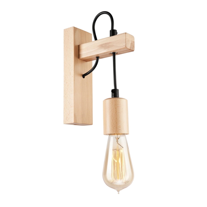 Wandlamp LEON 1xE27/60W/230V beuken