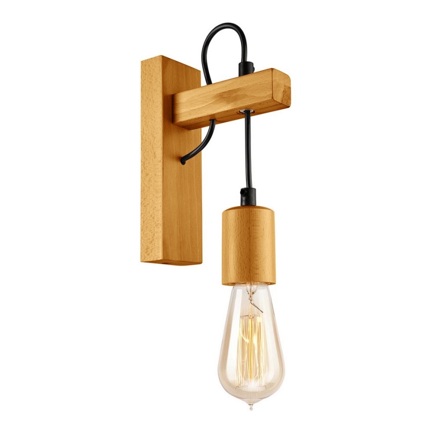 Wandlamp LEON 1xE27/60W/230V beuken