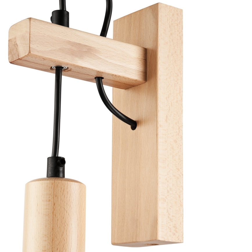 Wandlamp LEON 1xE27/60W/230V beuken