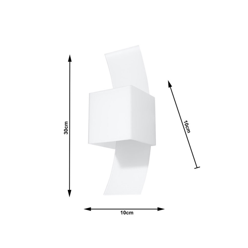 Wandlamp LIMA 1xG9/40W/230V wit