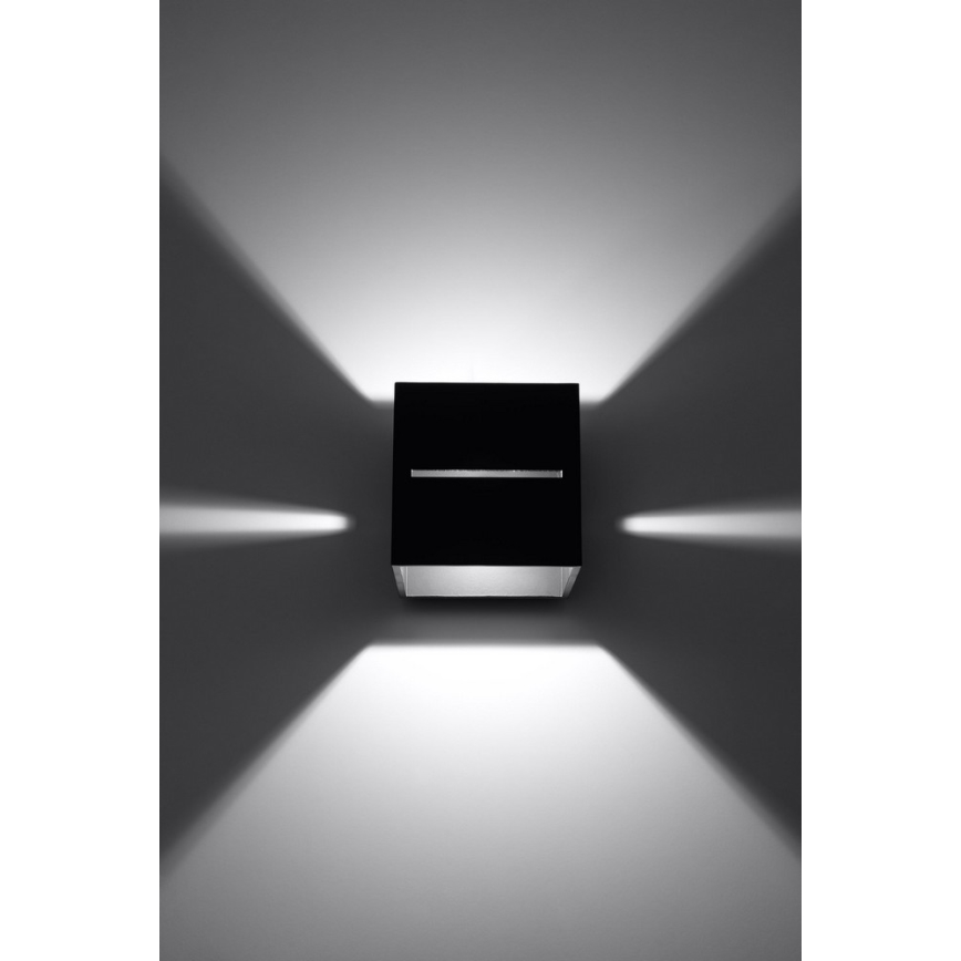 Wandlamp LOBO 1xG9/40W/230V zwart