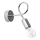 Wandlamp LOOP 1xE27/15W/230V glanzend chroom