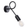 Wandlamp LOOP 1xE27/15W/230V zwart