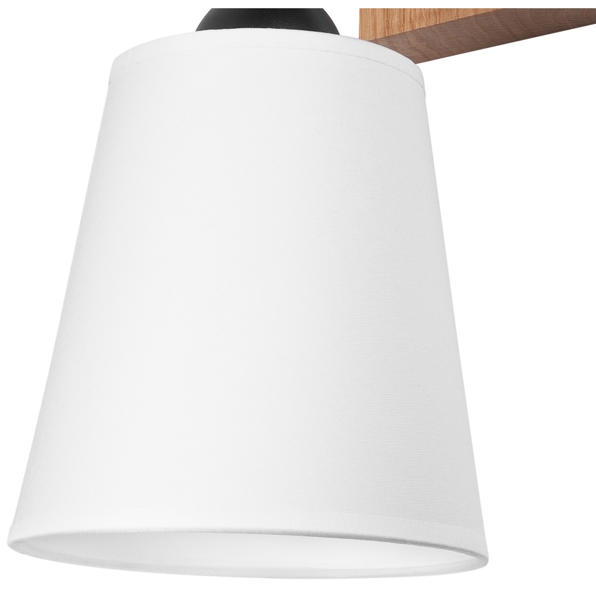 Wandlamp LULA 1xE27/60W/230V eiken