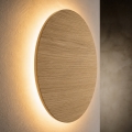 Wandlamp LUNA 4xG9/8W/230V Ø 40 cm eiken