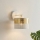 Wandlamp LUX 1xE27/15W/230V wit/goud