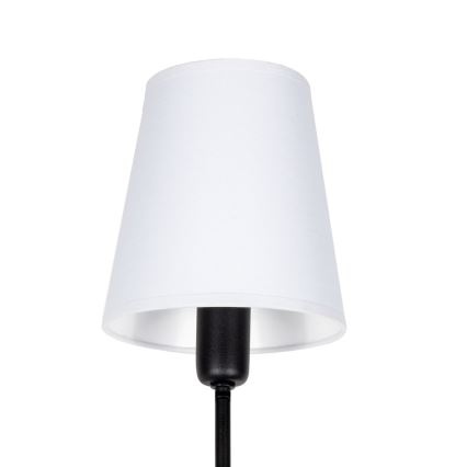 Wandlamp MADELA 1x E14/40W/230V wit/zwart