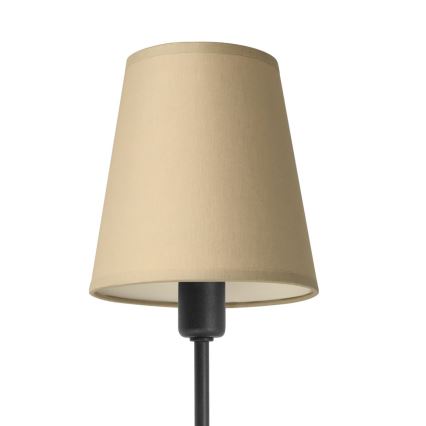 Wandlamp MADELA 1xE14/40W/230V beige/zwart
