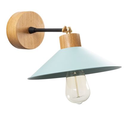 Wandlamp MANAVGAT 1xE27/40W/230V bruin/blauw