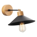 Wandlamp MANAVGAT 1xE27/40W/230V bruin/zwart